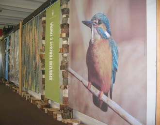 Provincia autonoma di Trento - Servizio Foreste e Fauna, fiera Caccia Pesca Ambiente. Riva del Garda, maggio 2007 - stand tematico per la valorizzazione ambientale