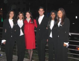 Evento Moda con Gusto. Trento, ottobre 2005