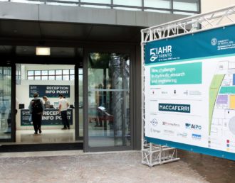 5th IAHR Europe Congress. Trento, giugno 2018 - progettazione segnaletica e area reception