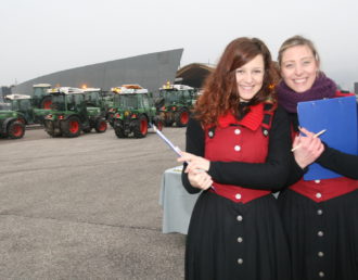 Festa Galassi per il 1500° trattore venduto. Mezzocorona (TN), gennaio 2011