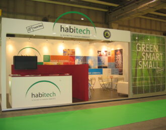 Habitech -Distretto energia e ambiente-, Solar Expo. Verona, maggio 2008 - progettazione e allestimento spazio espositivo